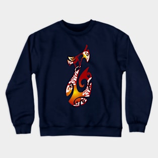 MATAU - Red (Fish hook) Crewneck Sweatshirt